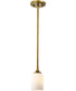 Solara 1-Light Pendant Natural Brass