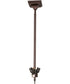 17" Square Diamond Band Mission Inverted Pendant