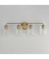 Honey 4-Light Bath Vanity Natural Aged Brass