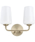 Celino 2-Light Bath & Vanity Champagne Bronze