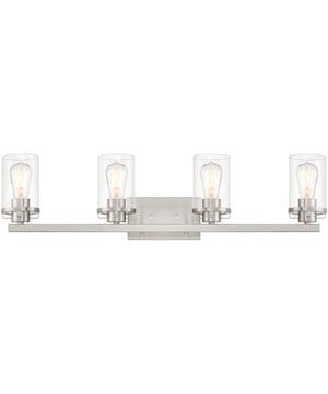 Jedrek 4 Light Vanity Brushed Nickel