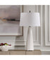 Loire Ivory Glaze Table Lamp