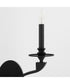 Chantelle 2-light Sconce Matte Black