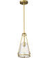 Valentine 1-Light Pendant Vintage Brass