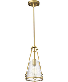 Valentine 1-Light Pendant Vintage Brass