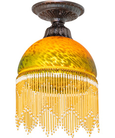 8" Wide Roussillon Flushmount Ceiling Light