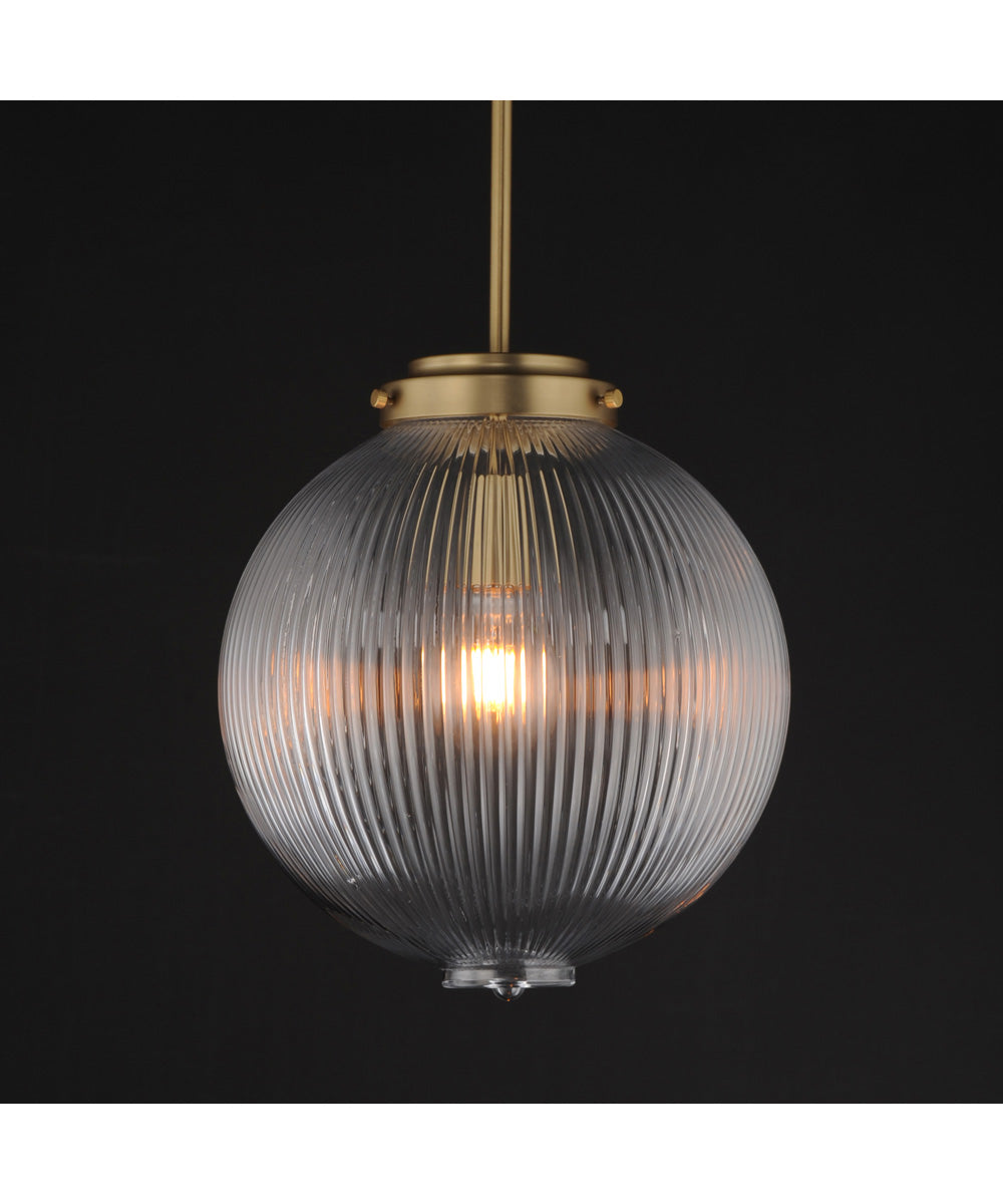 Kasbah 12 inch Pendant Satin Brass
