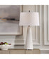 Loire Ivory Glaze Table Lamp