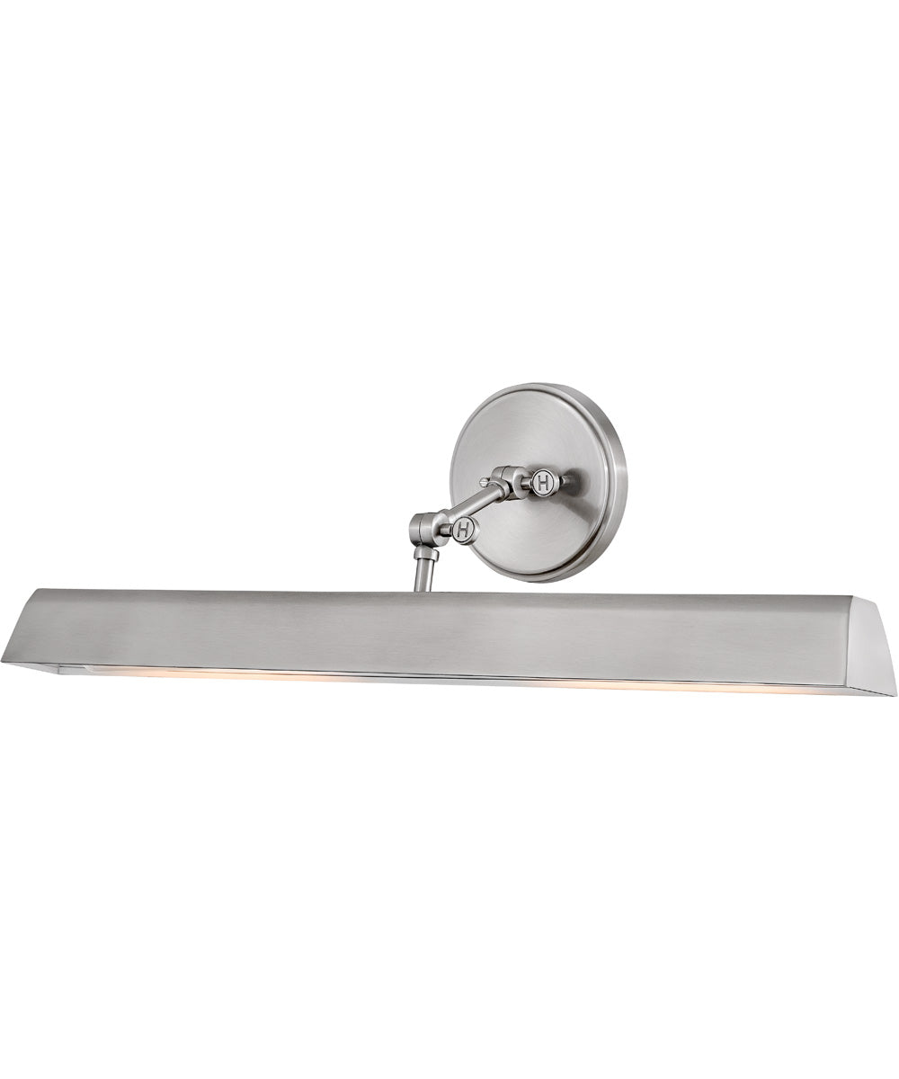 Arti 2-Light Large Adjustable Accent Light in Polished Antique Nickel
