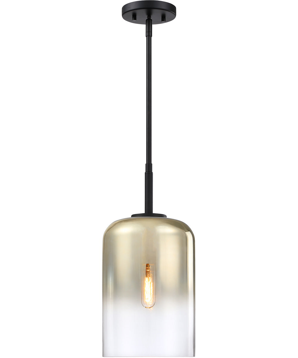 Gatsby 1 Light Pendant Matte Black