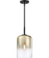 Gatsby 1 Light Pendant Matte Black