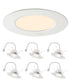 6 Pack - Brilli 5/6 inch LED Recessed Retrofit Downlight, Dimmable, Color Tunable