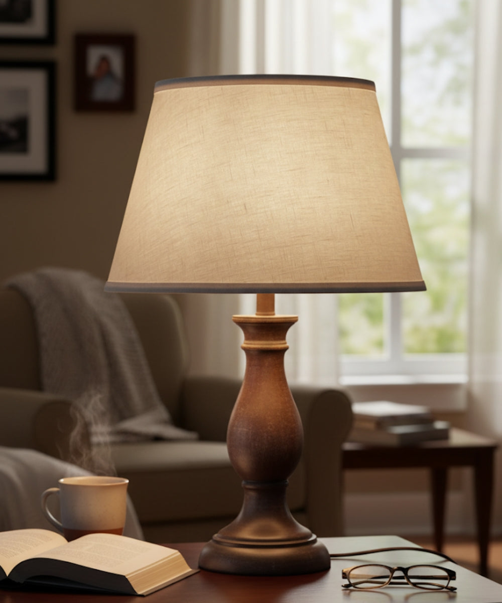 13x19x13 Cream Aberdeen Boillotte Hardback Lampshade