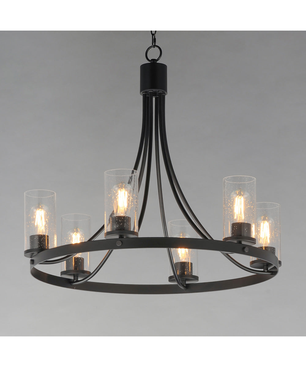 Livingston 6-Light Chandelier Black