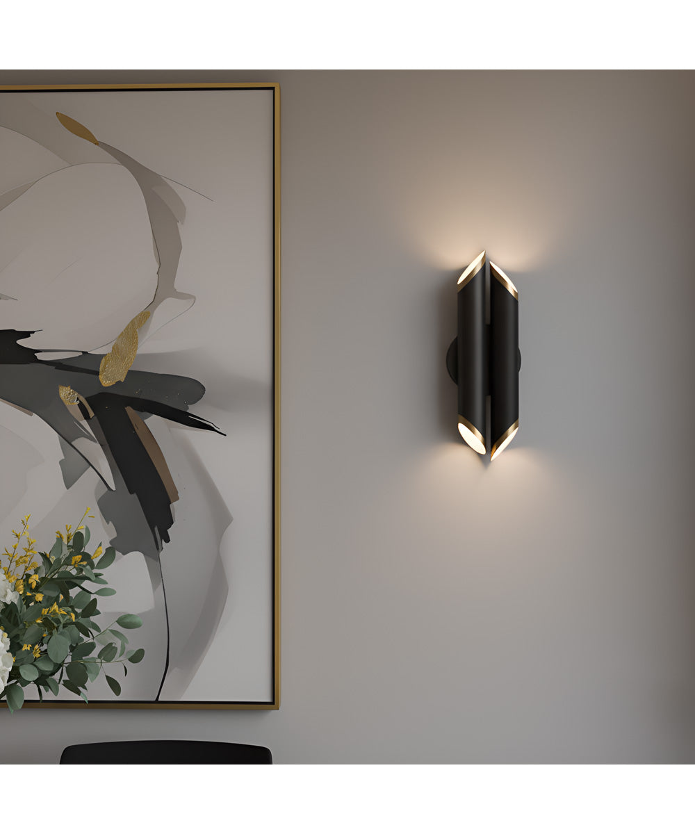 Manelis Wall Sconce Matte Black