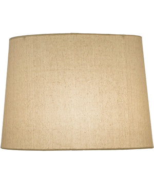12x14x10 Natural Bombay Tapered Drum Hardback Lampshade