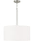 Alan 3-Light Pendant Brushed Nickel