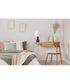 Gloria  1-Light Lighting Flat Black/Satin Brass