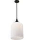Solara 1-Light Pendant Matte Black