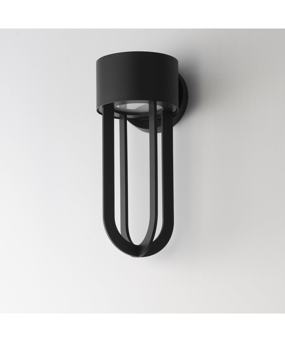 Quayside VX 14 inch  Outdoor LED Wall Sconce Black