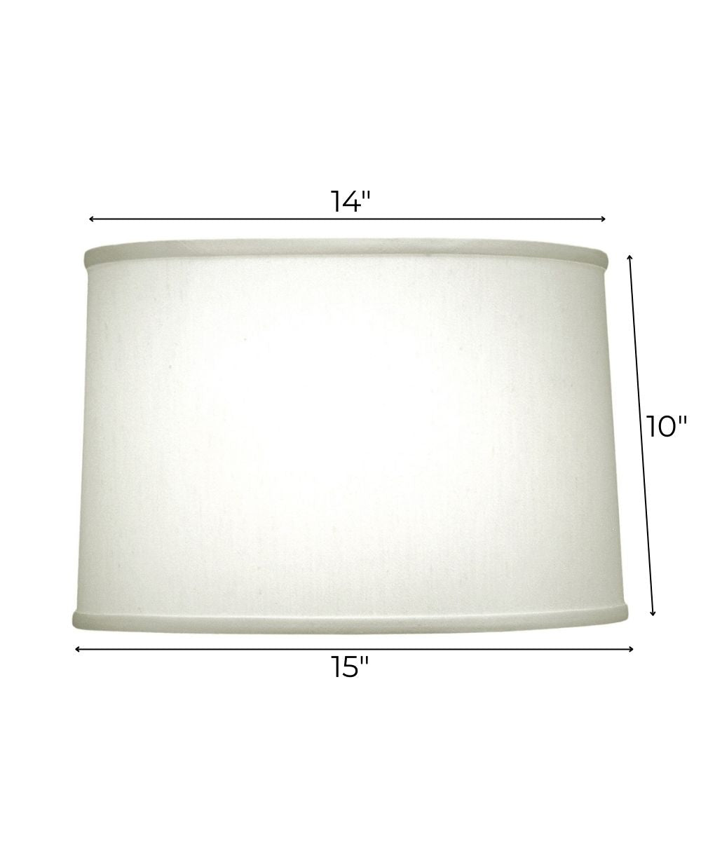 14x15x10 Pearl Supreme Satin Drum Hardback Lampshade