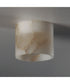 Cava LED Surface Mount White Alabaster