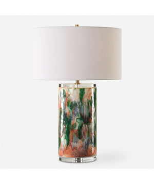 Verdant Multi-Colored Table Lamp