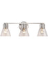 Gianna 3-Light Vanity & Wall Brushed Nickel