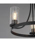 Livingston 3-Light Chandelier Black