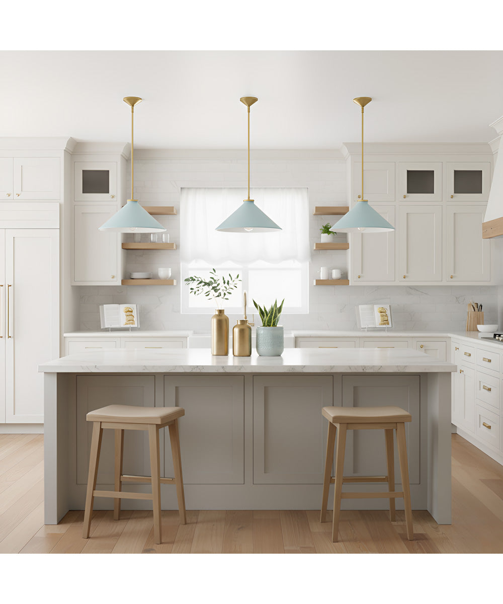 Bradbury 1-light Pendant Brushed Gold