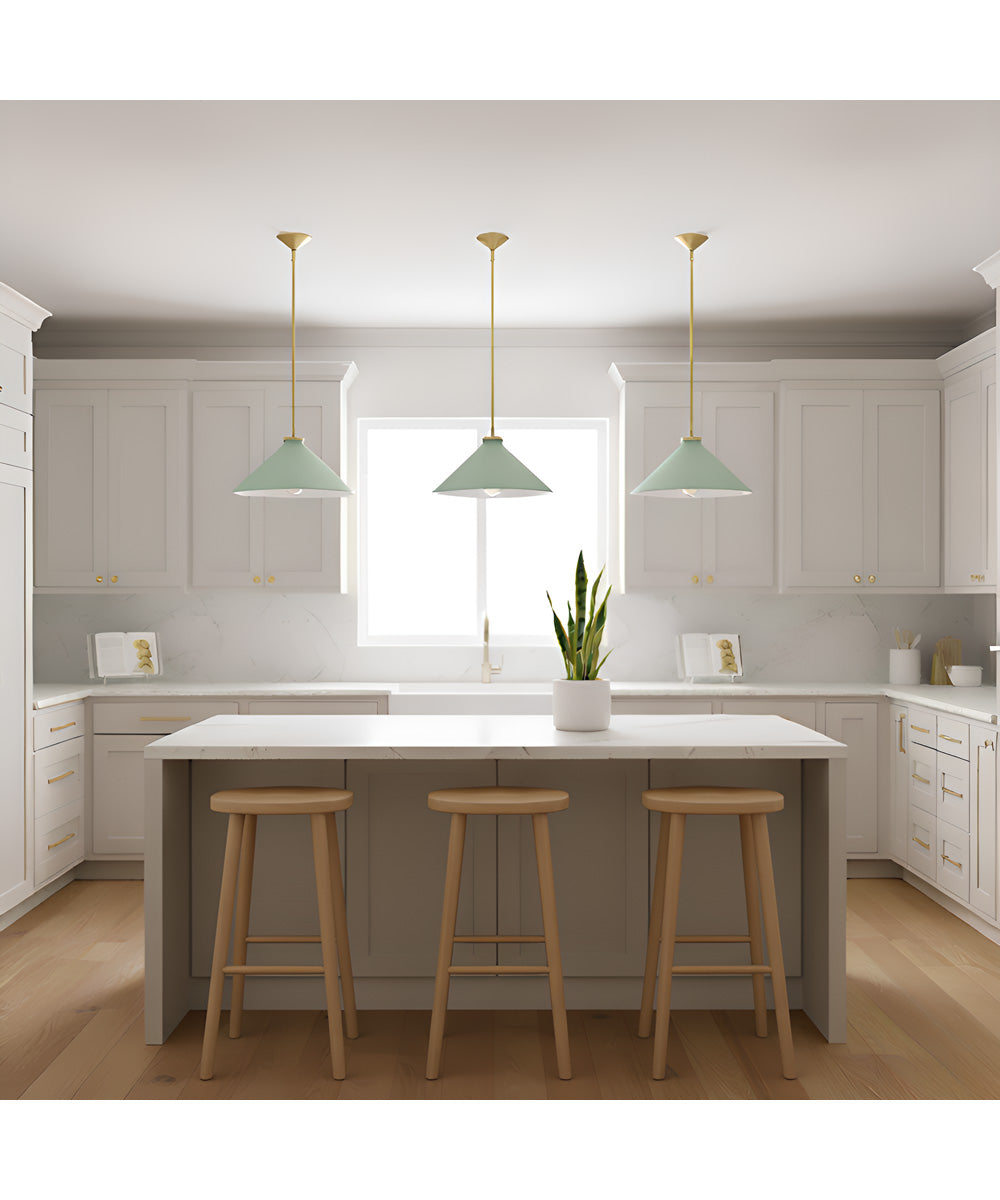 Bradbury 1-light Pendant Brushed Gold