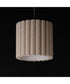 Penelope Single Pendant Natural Aged Brass