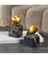 Golden Finch Bird Figurines Set of 2