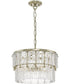 Chevall 3-Light Organic Pendant Gilded Silver