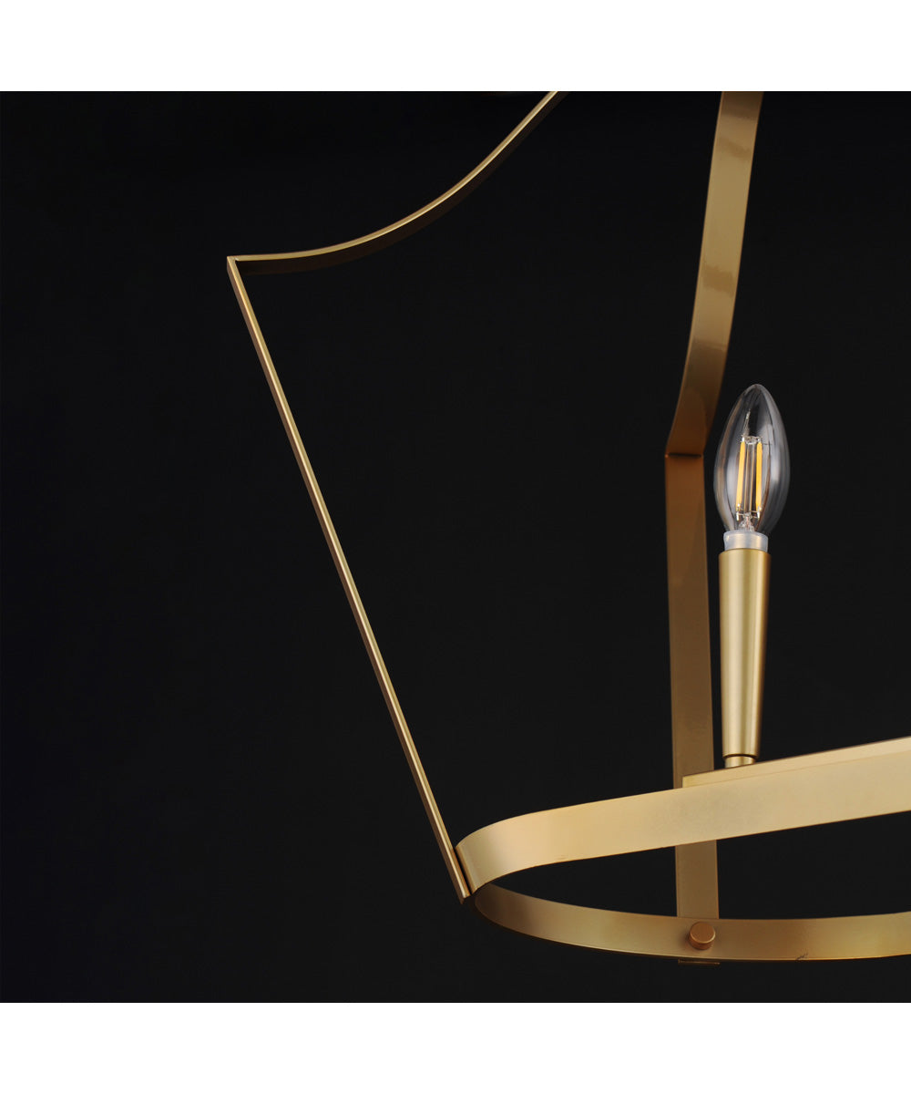 Arden 6-Light Linear Pendant Natural