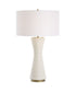Ridgeline Matte White Table Lamp