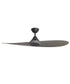 Surf 56 inch 2-Blade Marine Grade Fan w LED Black / Grey Wood