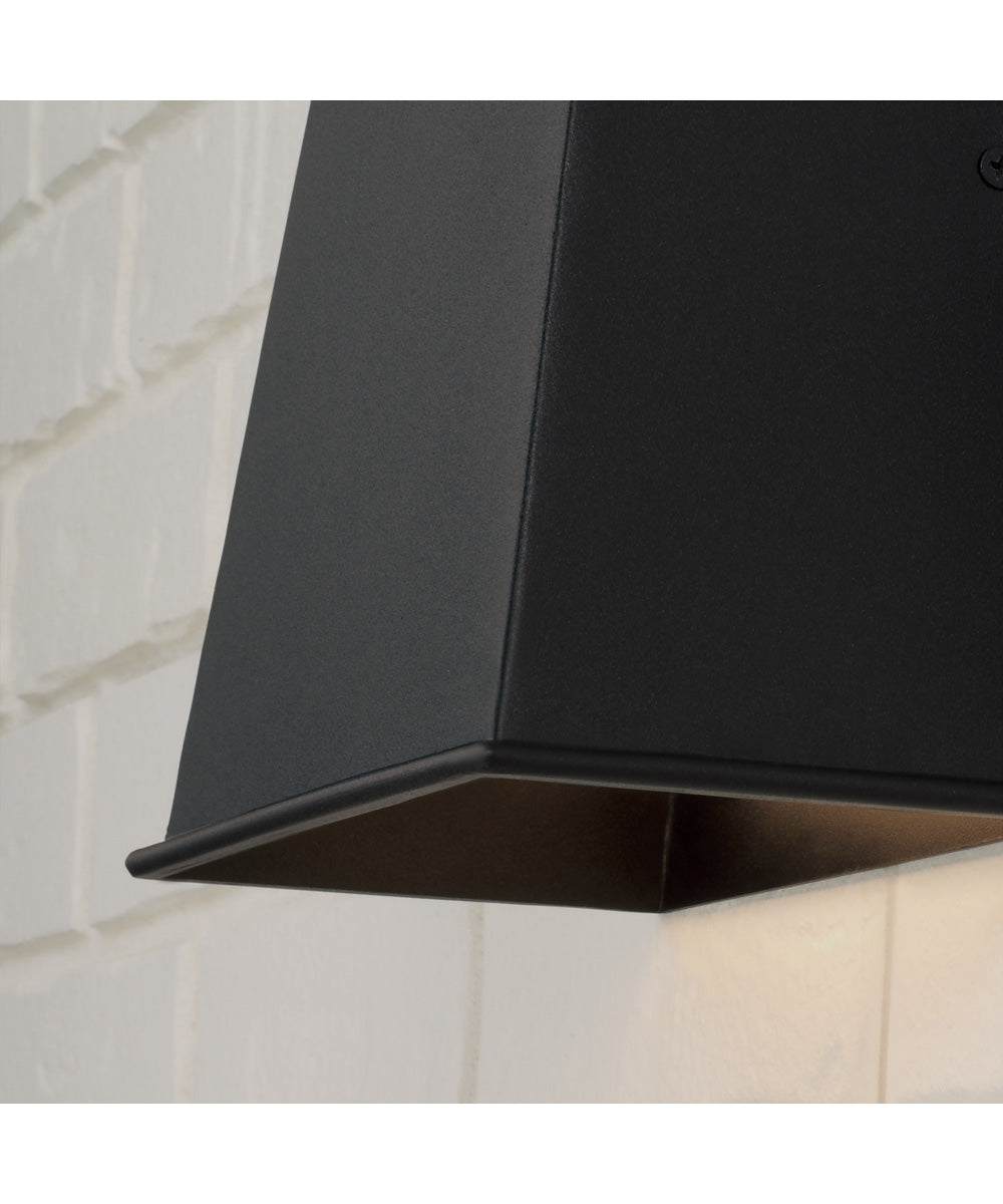 Ansel 1-Light Outdoor Wall-Lantern Black