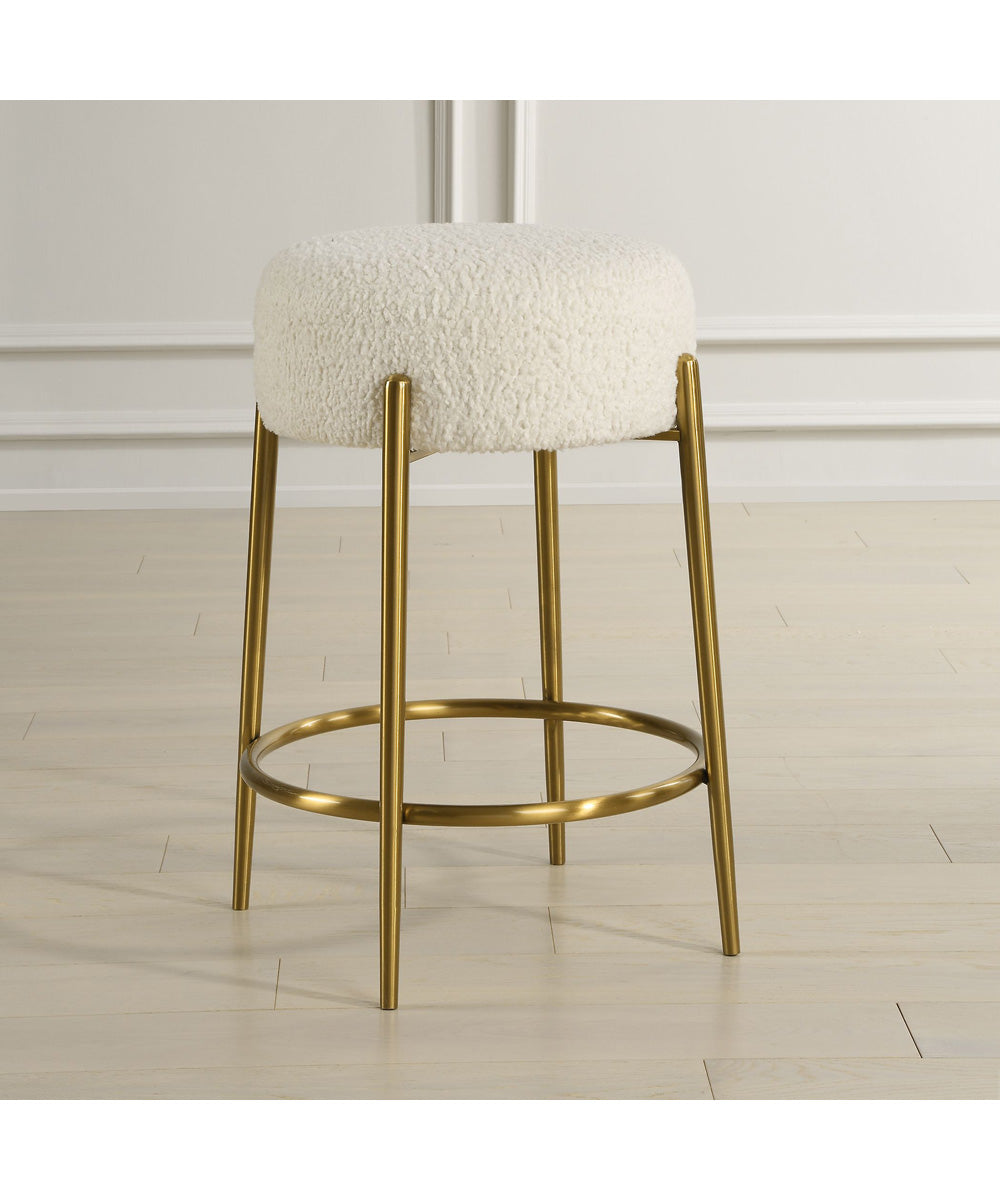 Arles Brass Counter Stool