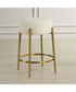 Arles Brass Counter Stool