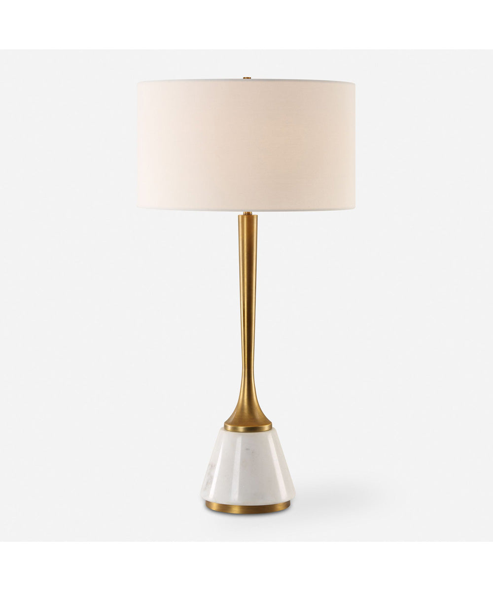 Avola White Marble Table Lamp