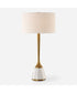Avola White Marble Table Lamp