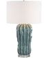 Niese Light Blue Glaze Table Lamp