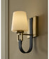 Hidalgo 1-light Wall Mount Light Fixture Aged Brass