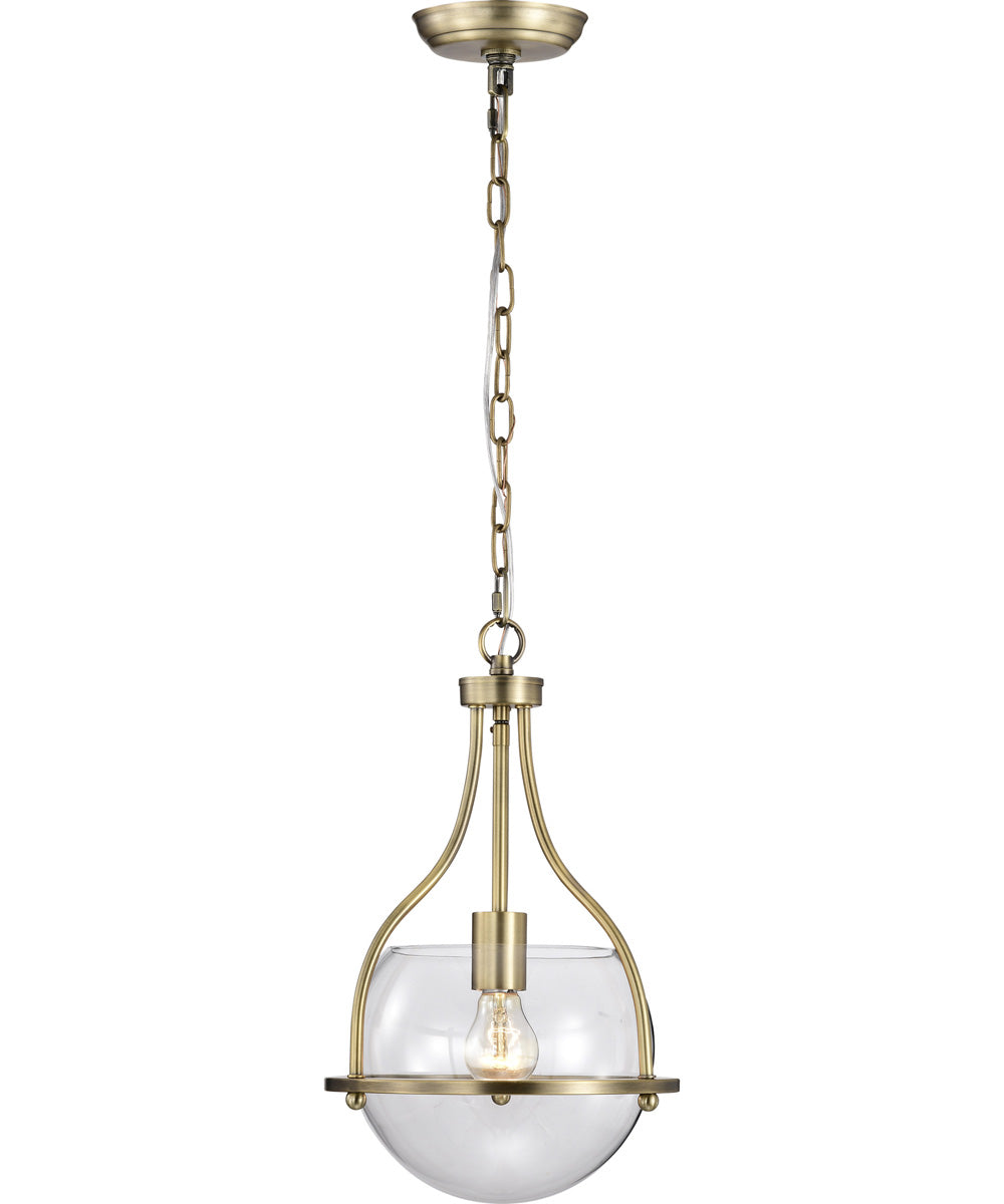 Amado 1-Light Pendant Vintage Brass