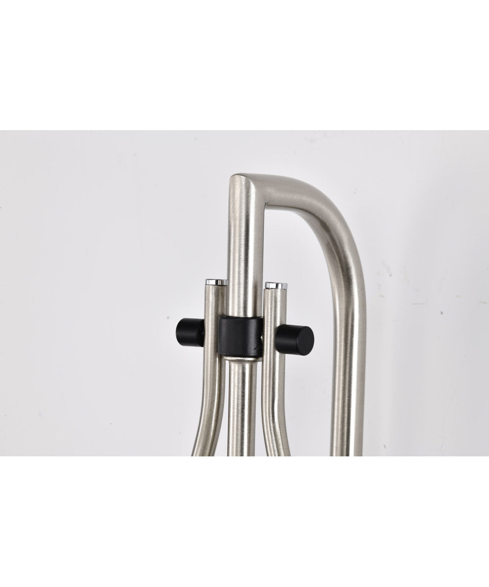 Admiral 1-Light Vanity & Wall Matte Black