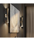 Levi 2-Light Sconce Matte Brass