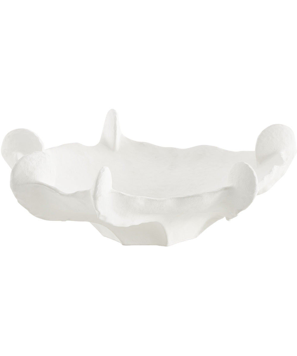 Coral Mirage White Outdoor Bowl