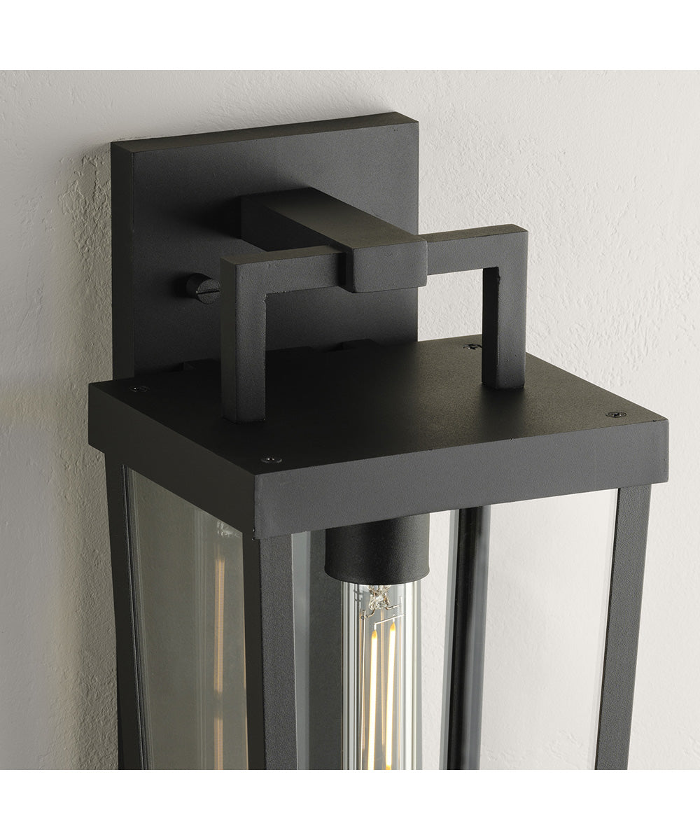 Tryon 1-Light Medium Outdoor Wall Lantern Black