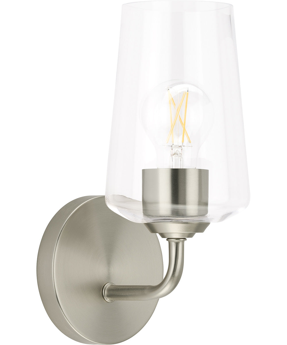 Celino 1-Light Wall Sconce Brushed Nickel